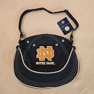 NOTRE DAME Purse Embroidered ND Woman's Girl's Purse UNIQUE